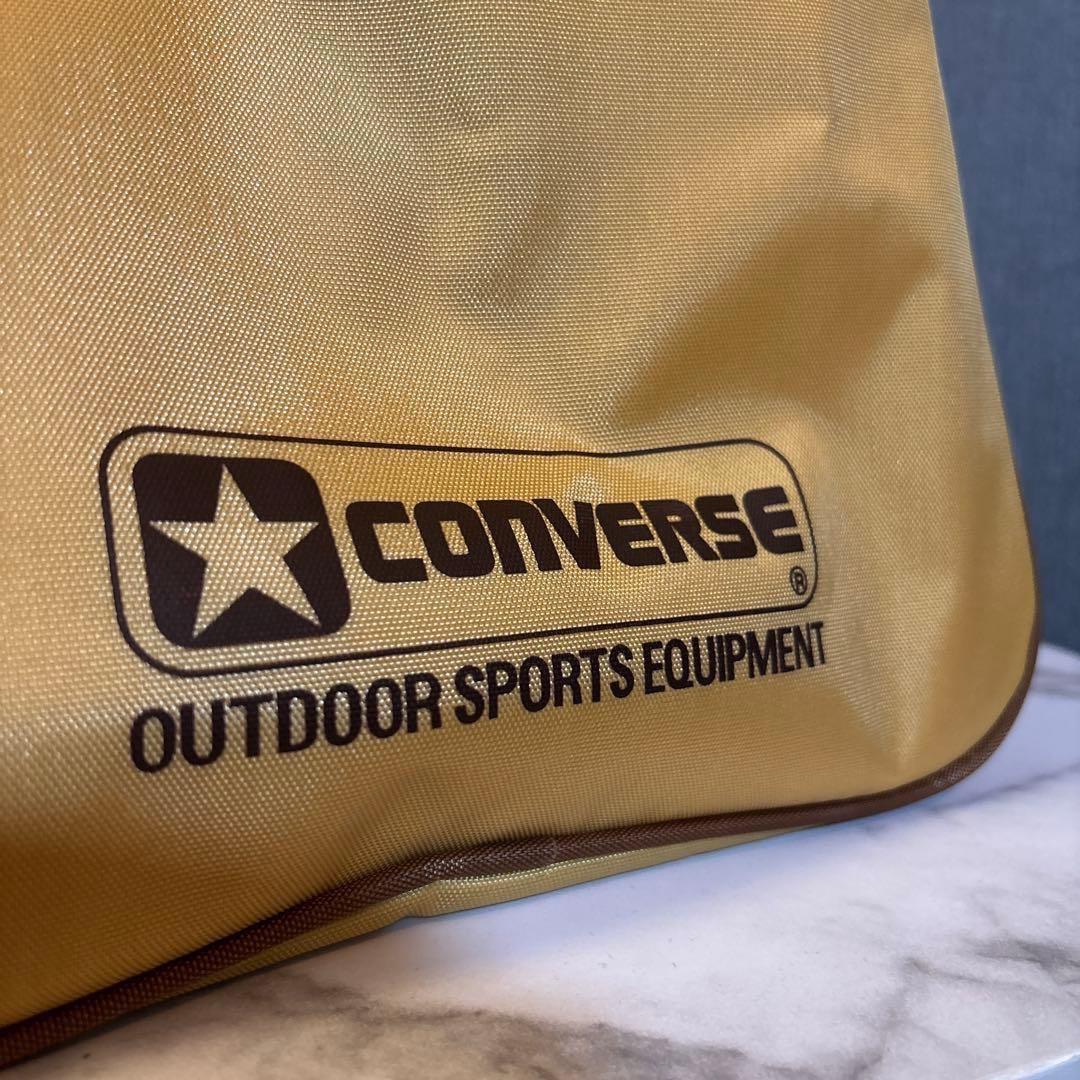 希少 CONVERSE コンバース ゴールド ボストンバッグ 旅行 スポーツ