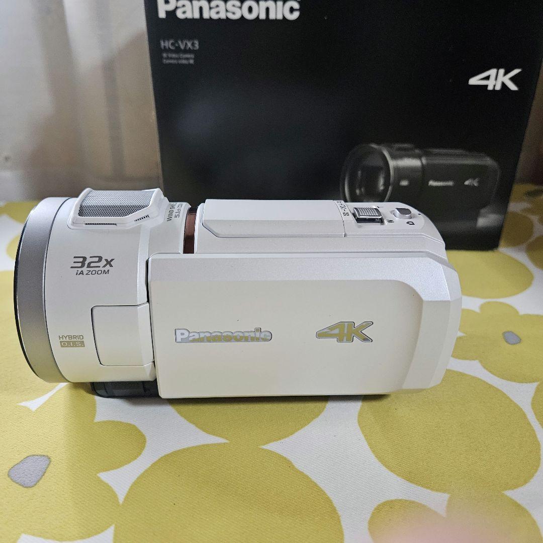 パナソニック HC-VX3-W デジタル4Kビデオカメラ Panasonic美品