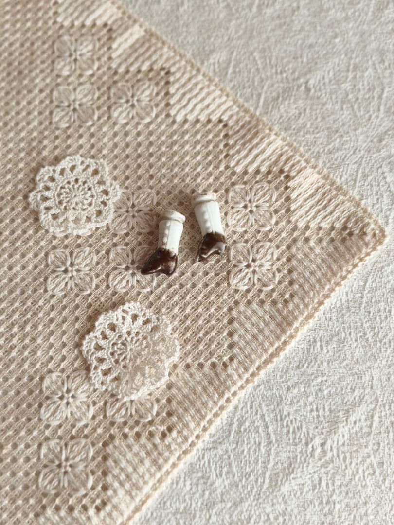 * antique doll ❀ ミニョネットちゃんの 素敵なブーツ