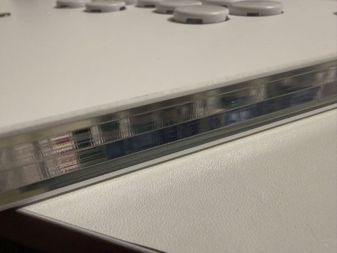 【FightBox B Pro White】レバーレス アケコン 薄型 静音