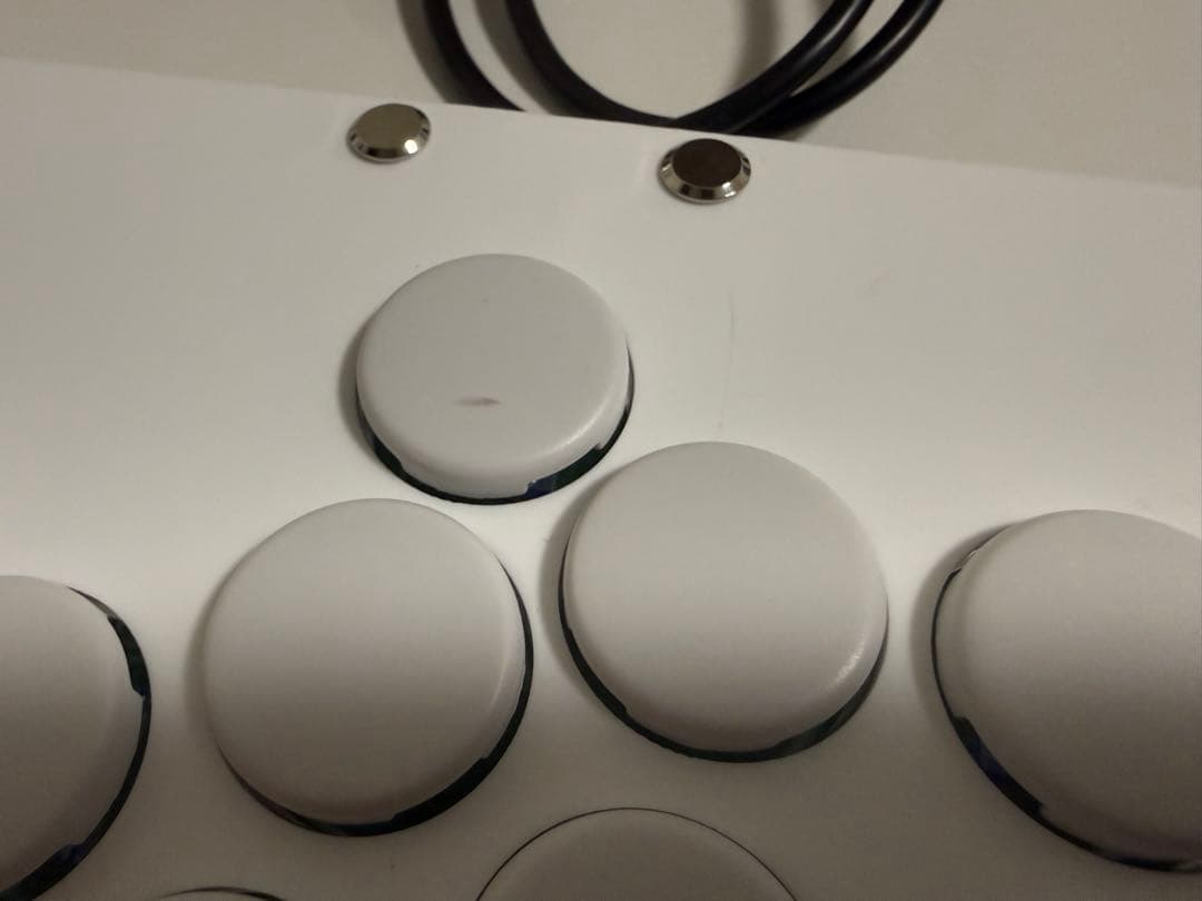 【FightBox B Pro White】レバーレス アケコン 薄型 静音