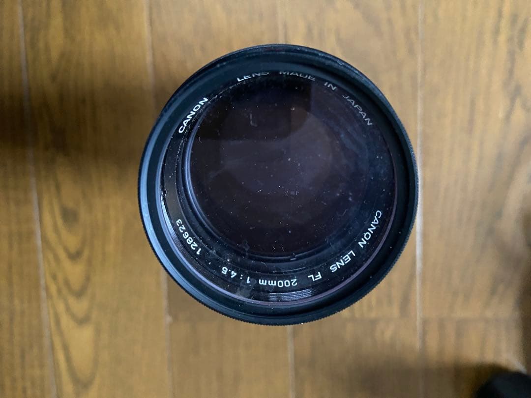 Canon FTQL + FL 50mm f1.4 レンズ フラッシュ　ジャンク