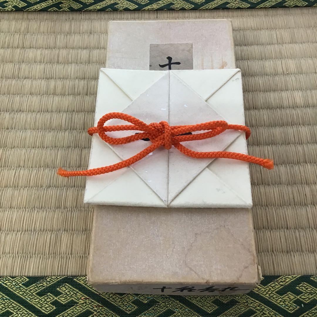 骨董品　茶道道具　十種香札　専用箱入　紙箱　S247JK