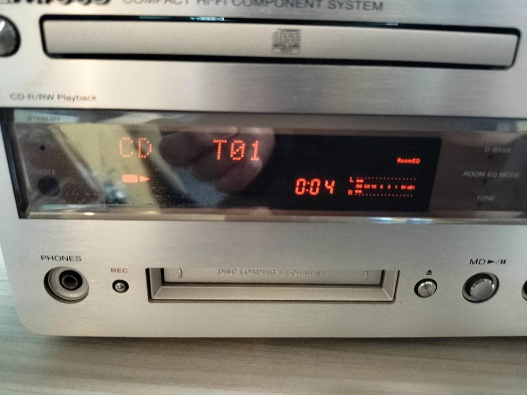 KENWOOD R-K700-N 　動作確認品　ケンウッド　CD/MDプレーヤー