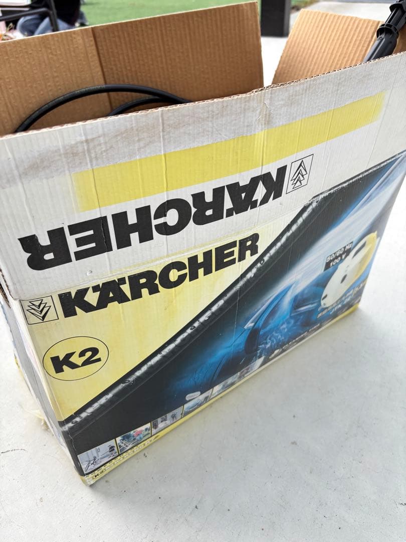 ケルヒャー　k2 ジャパネットモデル　高圧洗浄機 電動 ブラシ付き