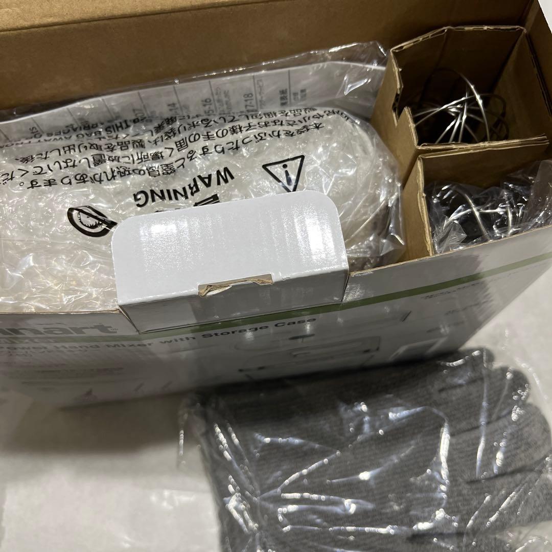 【美品】Cuisinart パワーハンドミキサー HM-050SJと新品ミトン