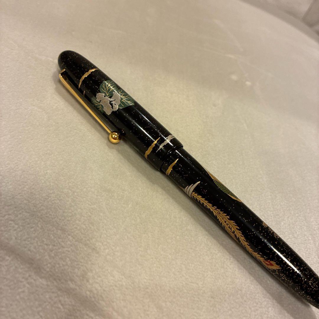 【世界限定800本】PILOT 天皇即位記念 蒔絵万年筆 鳳凰 令和18K 中字
