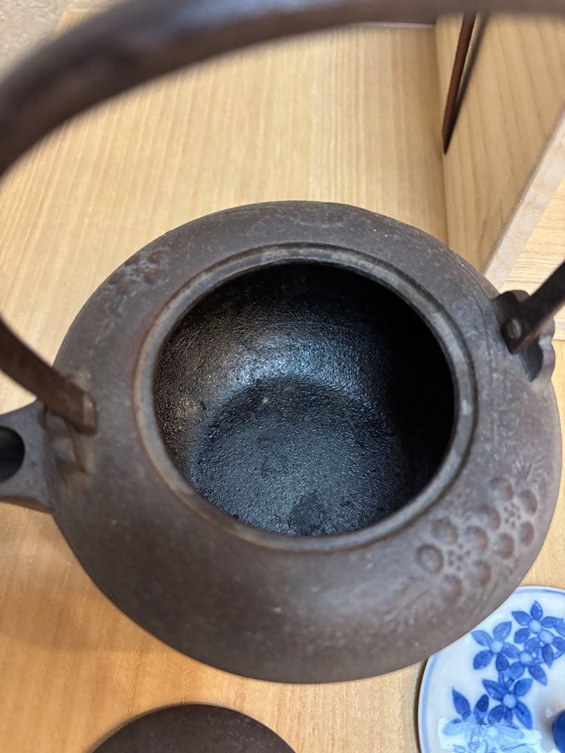 銚子　梅紋　替蓋付き　高橋敬典作