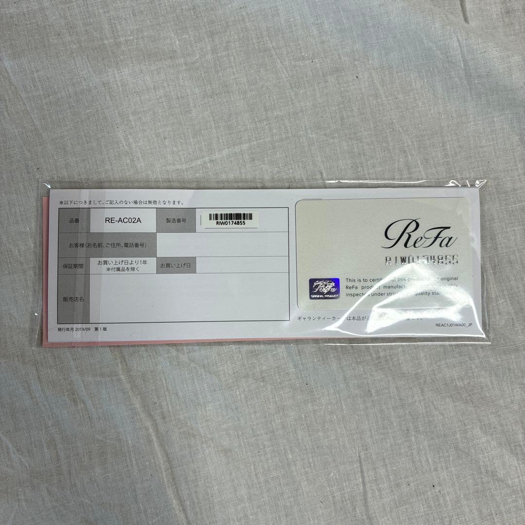 ReFa リファ ストレートアイロン RE-AC02A 正規品 保証書付き