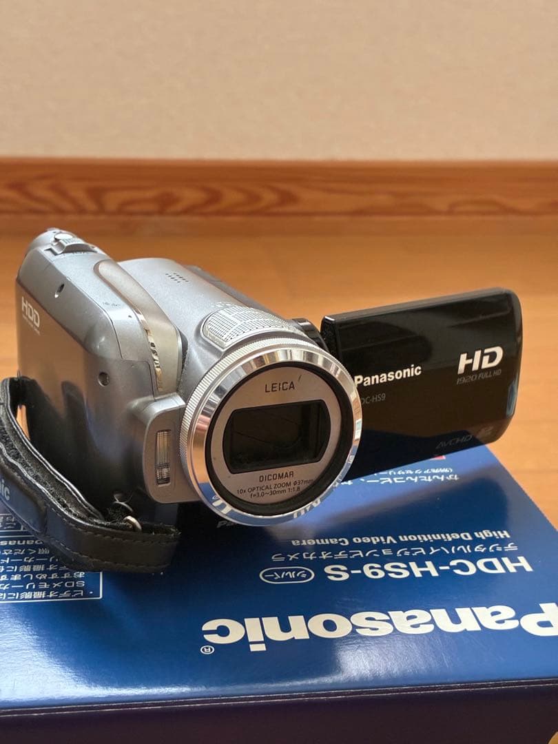 【完品】Panasonic HDC-HS9 フルHDビデオカメラ バッテリー2個