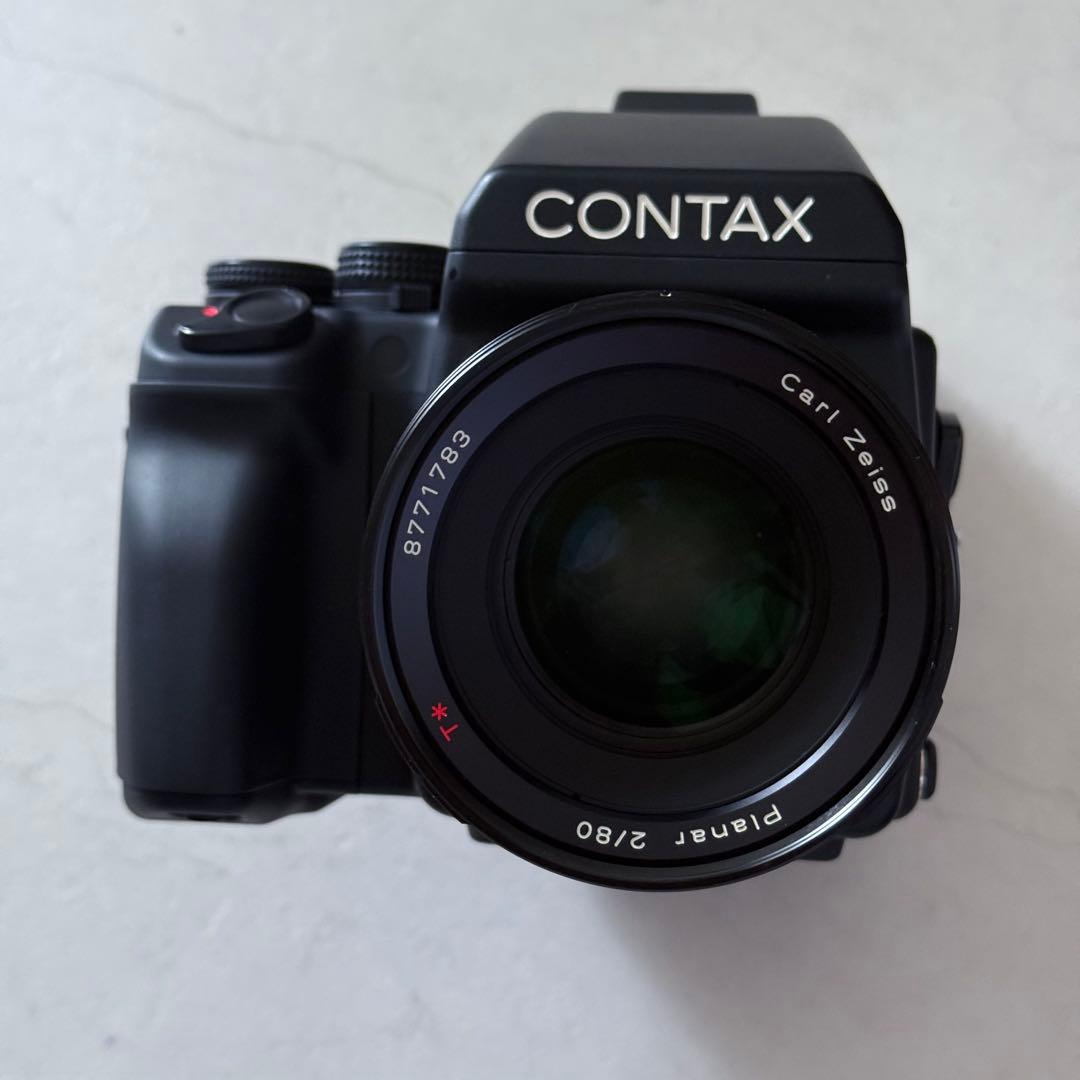 フィルムカメラ CONTAX645 + 80mm