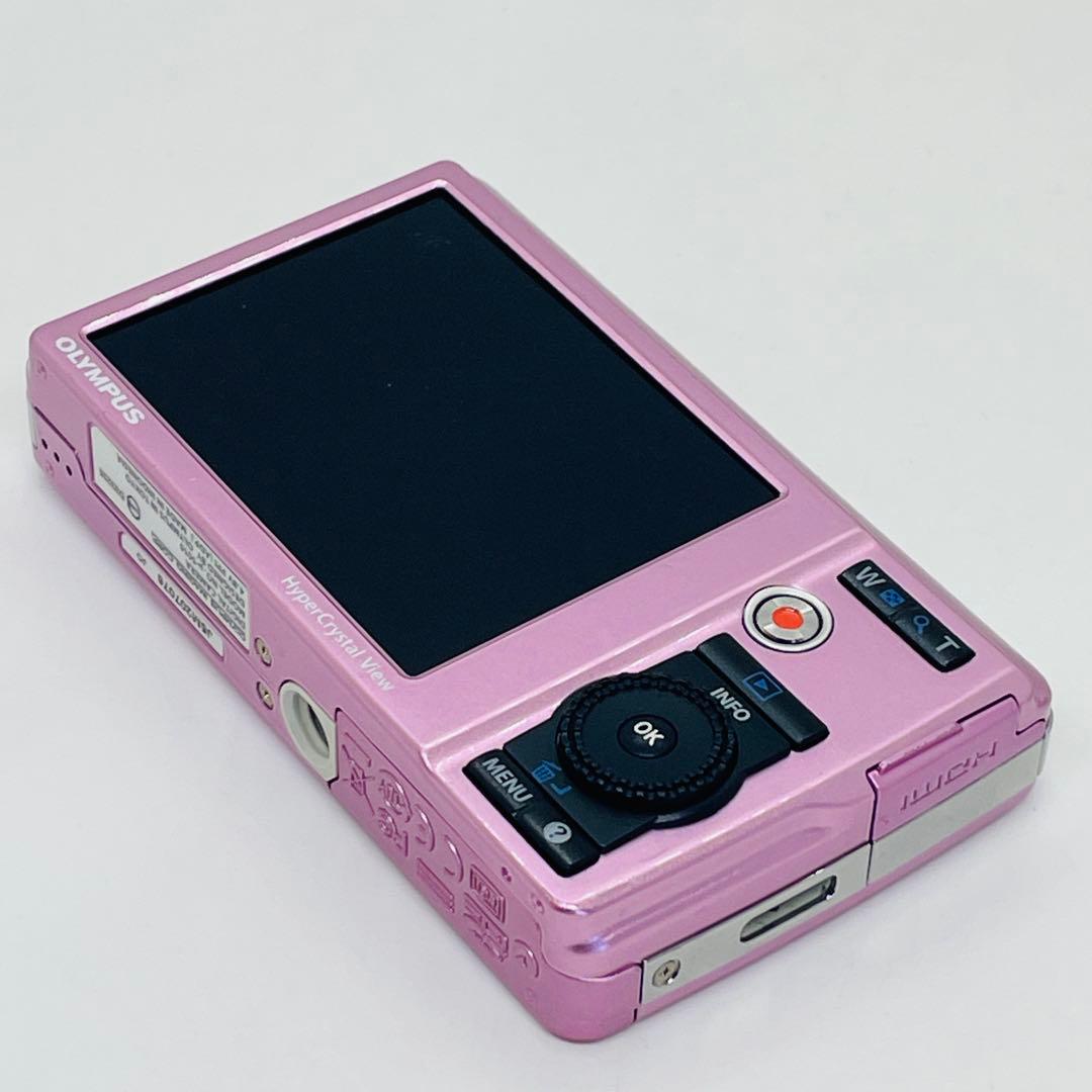 ★美品★ OLYMPUS コンパクトデジタルカメラμ-5010 ピンク