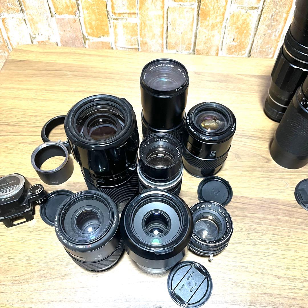 カメラ レンズ まとめMINOLTA TAMRON Canon などジャンク