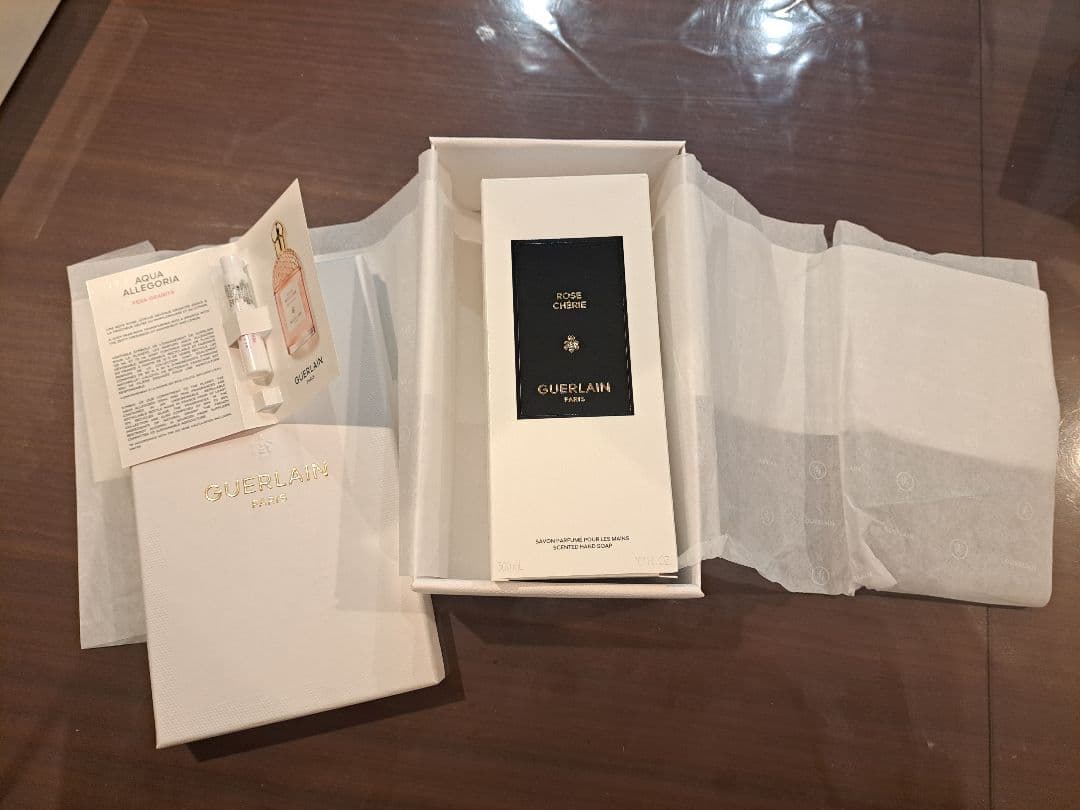 ラール エ ラ マティエール ハンド ソープ ローズシェリー GUERLAIN