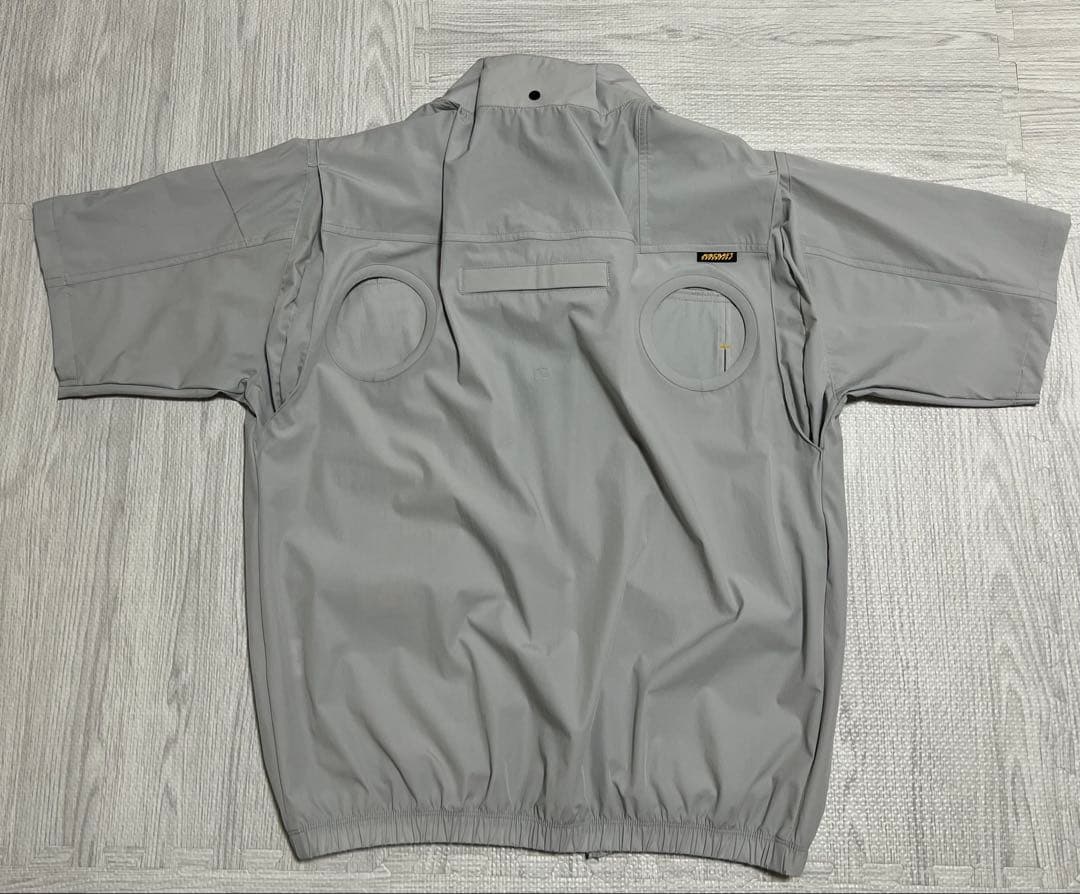 バートル 空調服 半袖 AC2036 ハイバック Lサイズ グレー