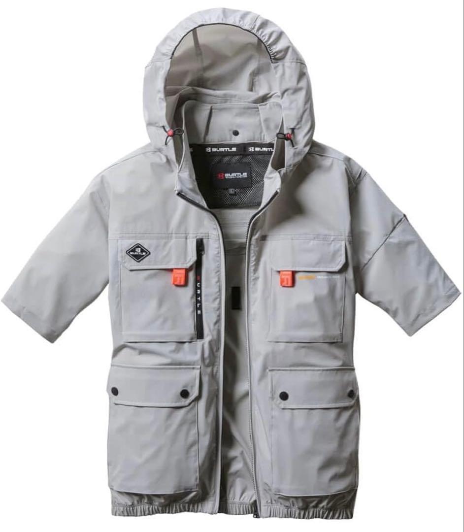 バートル 空調服 半袖 AC2036 ハイバック Lサイズ グレー