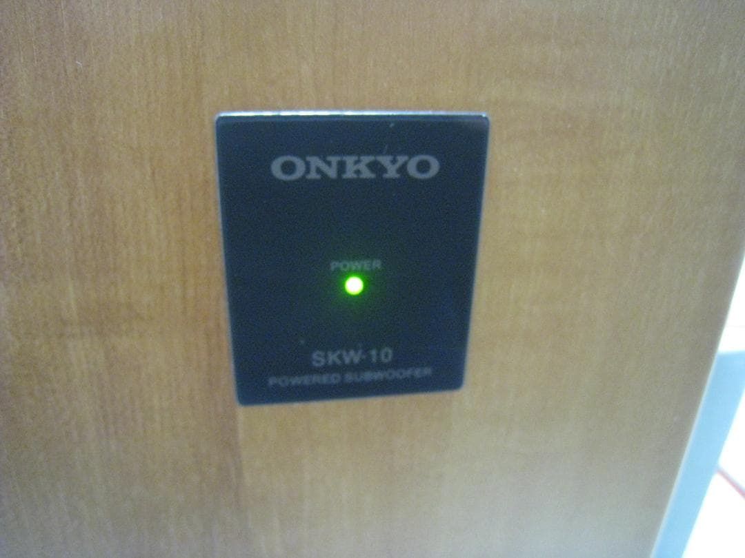 ONKYO オンキョー　パワード サブウーファー SKW-10