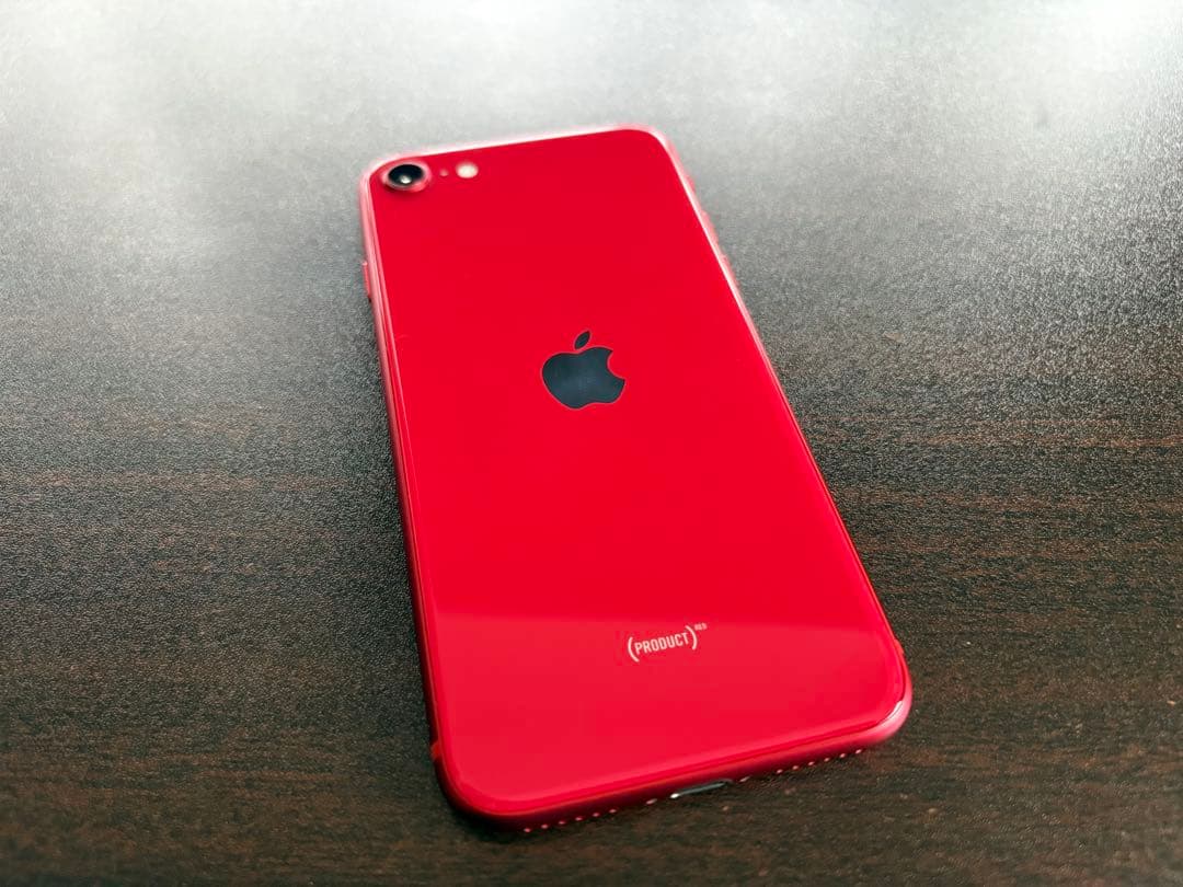 iPhone SE2 64GB レッド 箱付き SIMロックあり【中古】