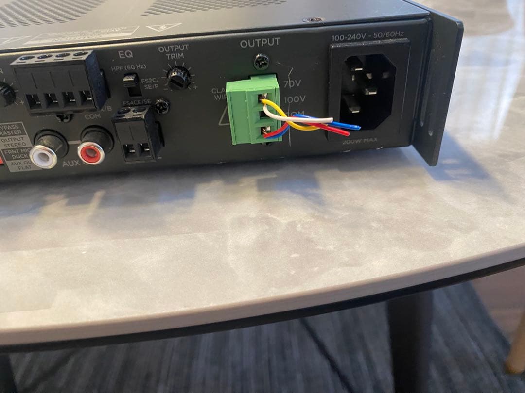 BOSE IZA190-HZ コンパクトパワーアンプル