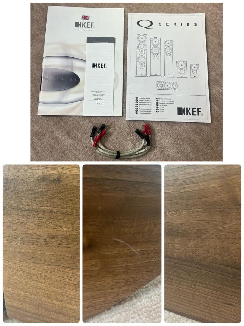 KEF Qシリーズ iQ30 SP3642 スピーカー ペア ブックシェルフ型