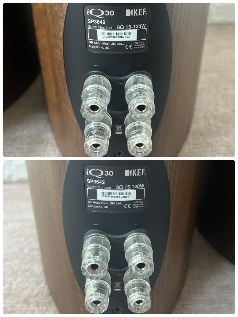 KEF Qシリーズ iQ30 SP3642 スピーカー ペア ブックシェルフ型