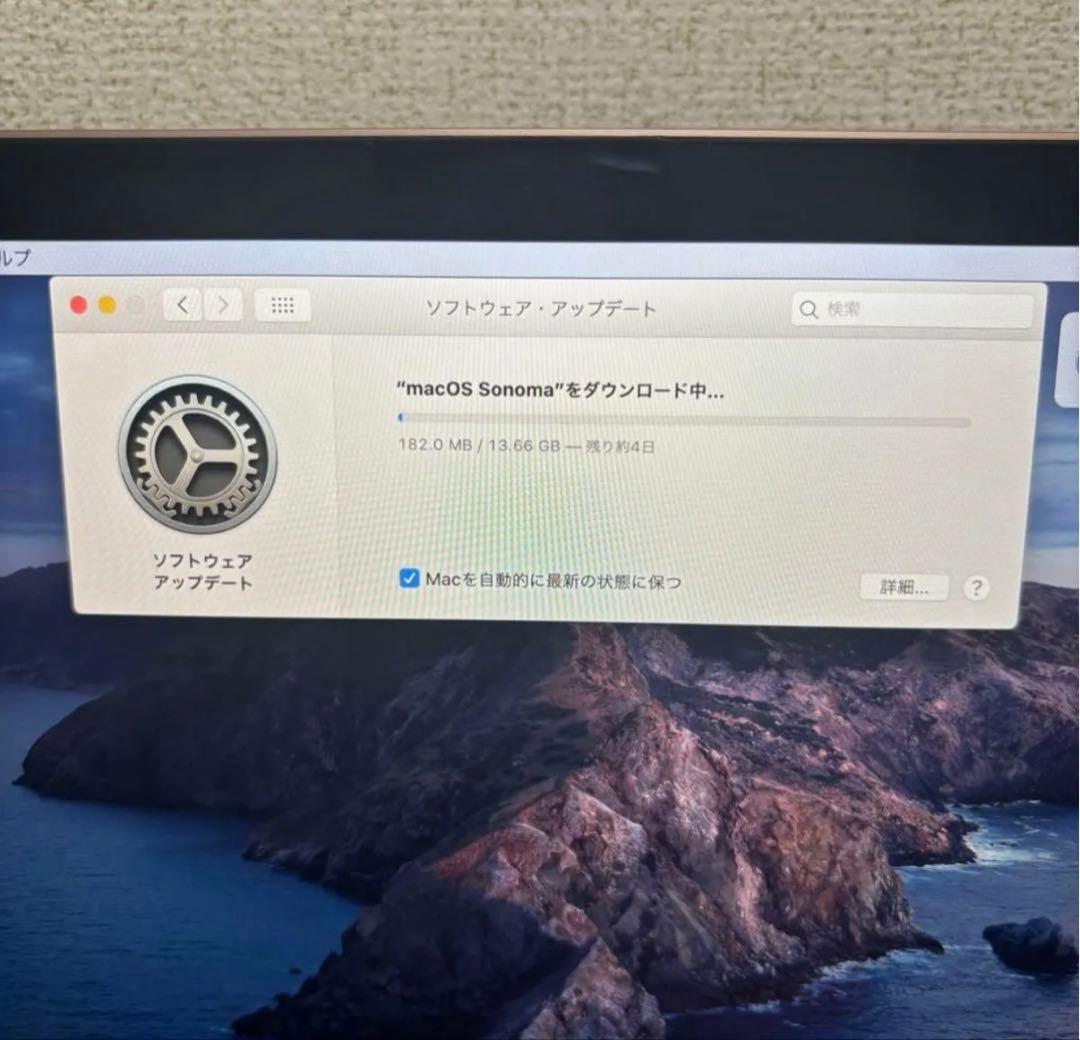 MacBook Air 13インチ ゴールド 本体　メモリ：8GB