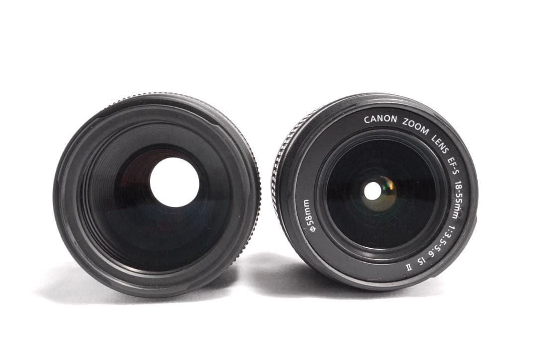 カメラデビュー✨入門モデル✨Canon Kiss X5✨ダブルレンズ✨一眼レフ✨