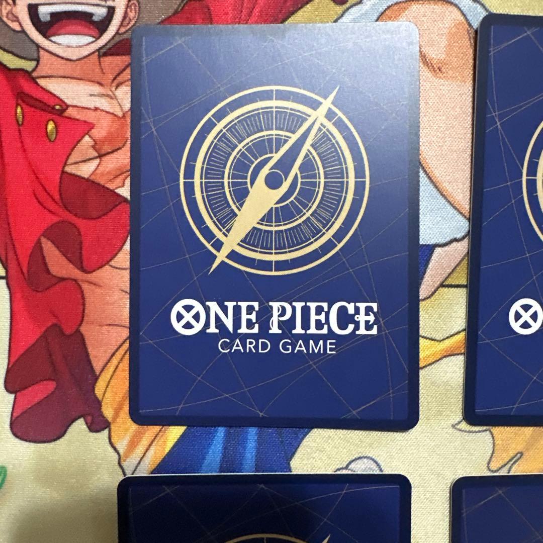 ワンピースカード　モンキー・Ｄ・ルフィ　パラレル　OP10-118 4枚セット