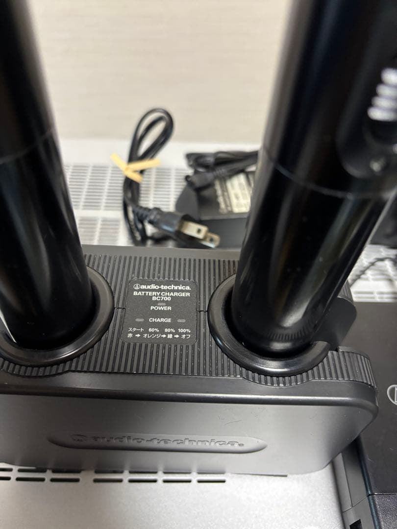 audio-technica ワイヤレスマイク 2本セット 美品
