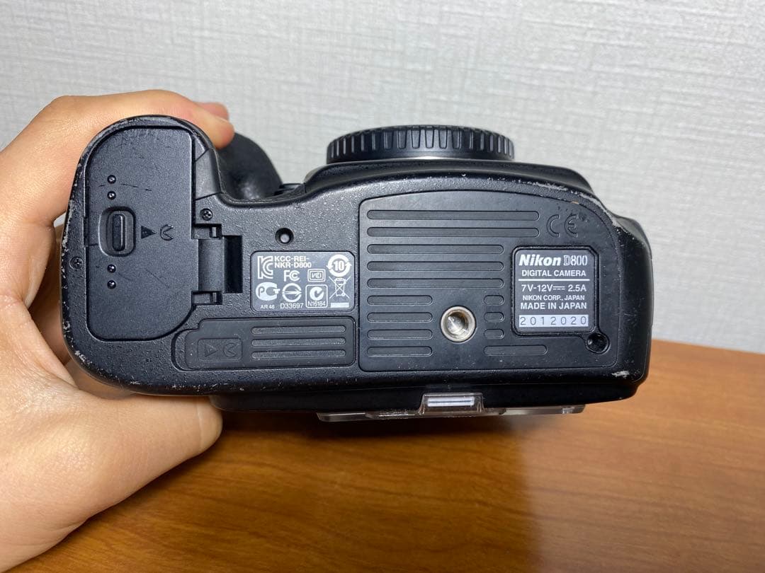 Nikon D800 シャッター回数29185回