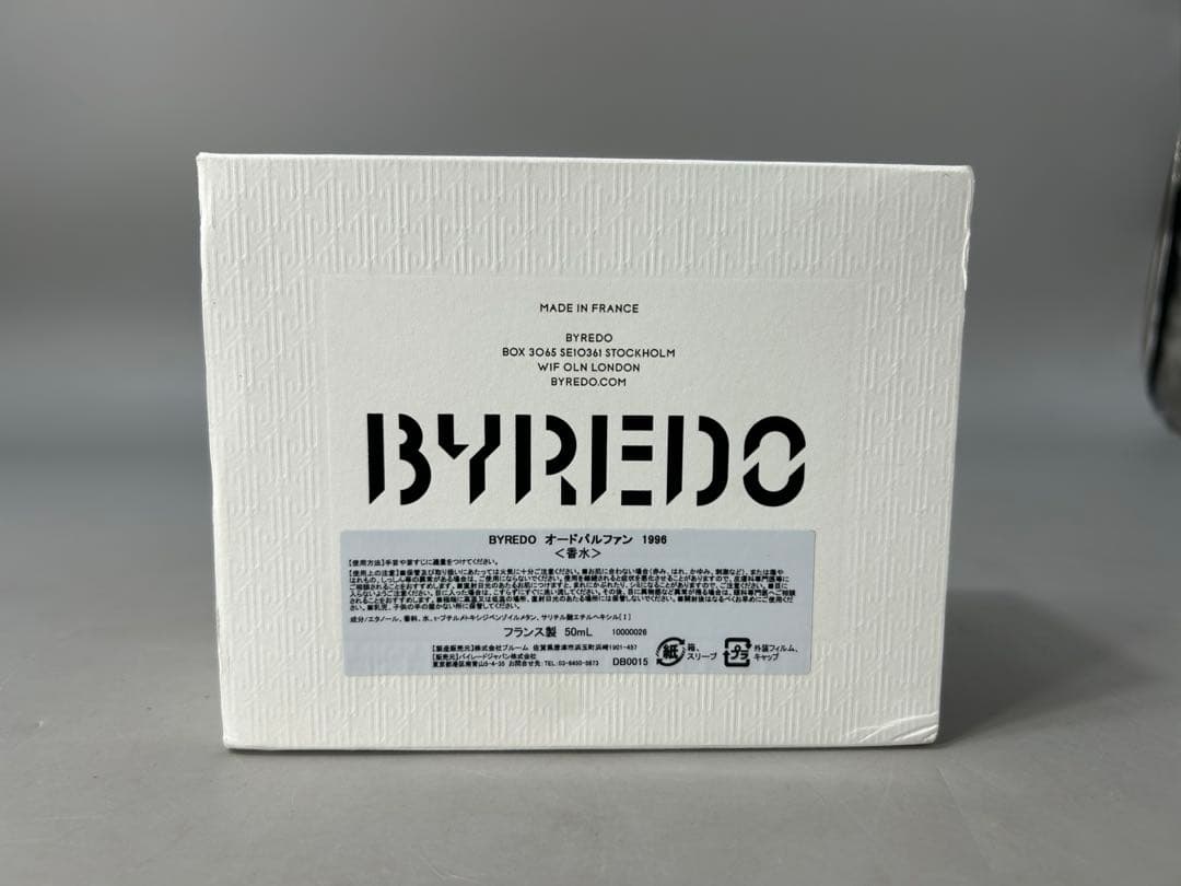 BYREDO 1996 オードパルファン 50ml