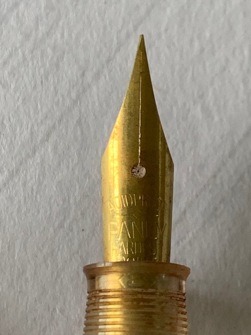 昭和レトロ 透明軸 万年筆 希少モデル