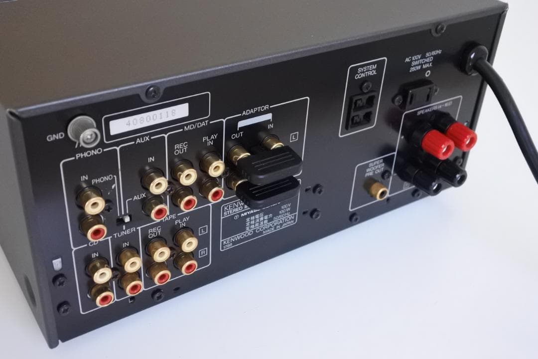■KENWOOD KA-1001G プリメインアンプ 正常動作品 ■