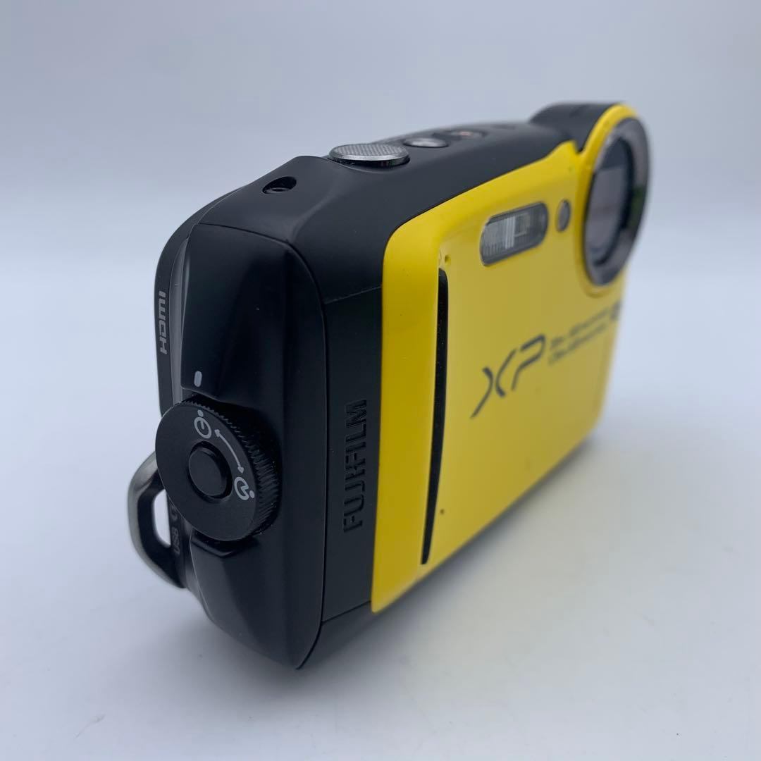 富士フイルム FinePix XP120 防水デジタルカメラ イエロー