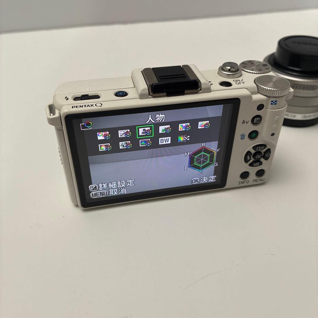 PENTAX Q ミラーレス一眼カメラ レンズ3本セット