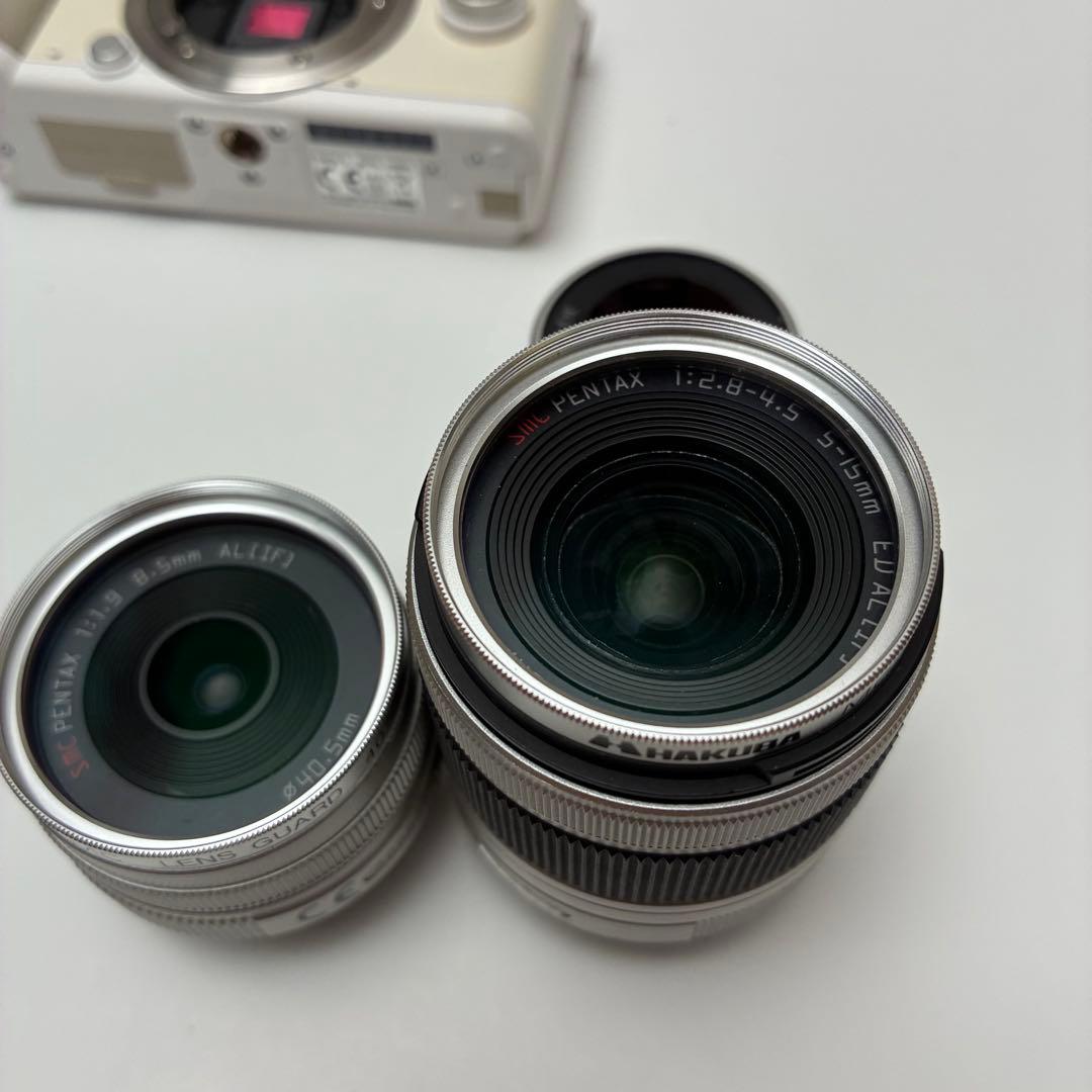 PENTAX Q ミラーレス一眼カメラ レンズ3本セット