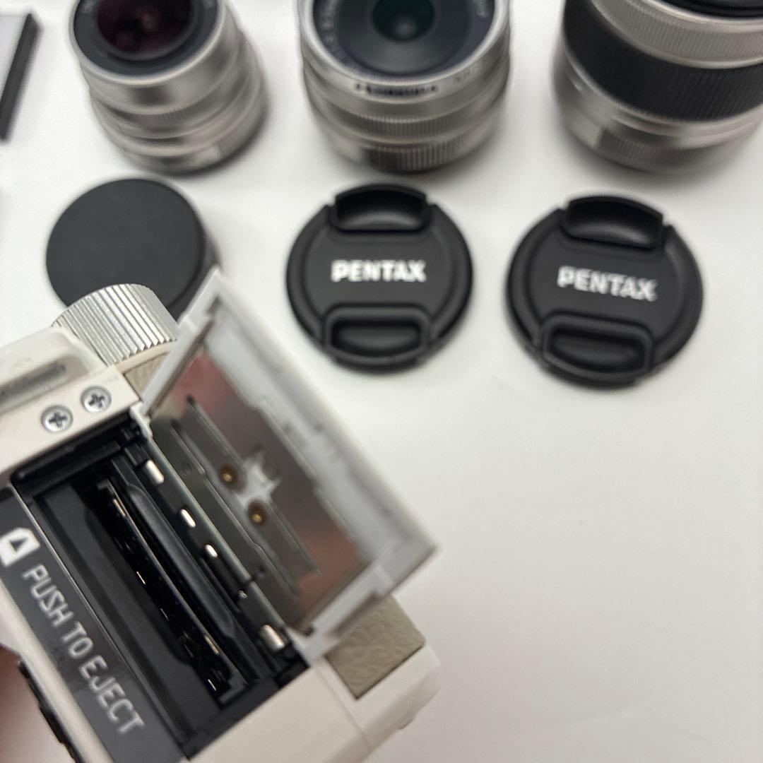 PENTAX Q ミラーレス一眼カメラ レンズ3本セット