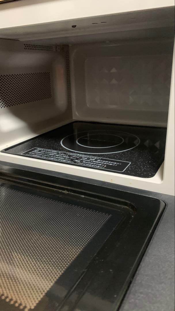 2019年製　ニトリ　フラット電子レンジ EM-520X 黒色