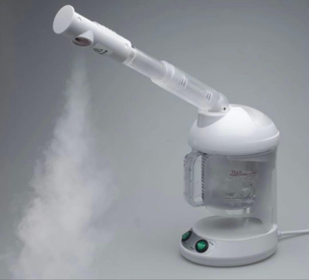 【新品未使用】卓上 コンパクトフェイススチーマー エステ