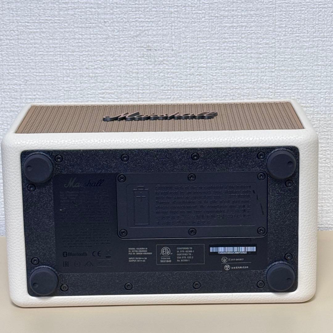 Marshall Kilburn III Cream 正規品 美品 本体のみ