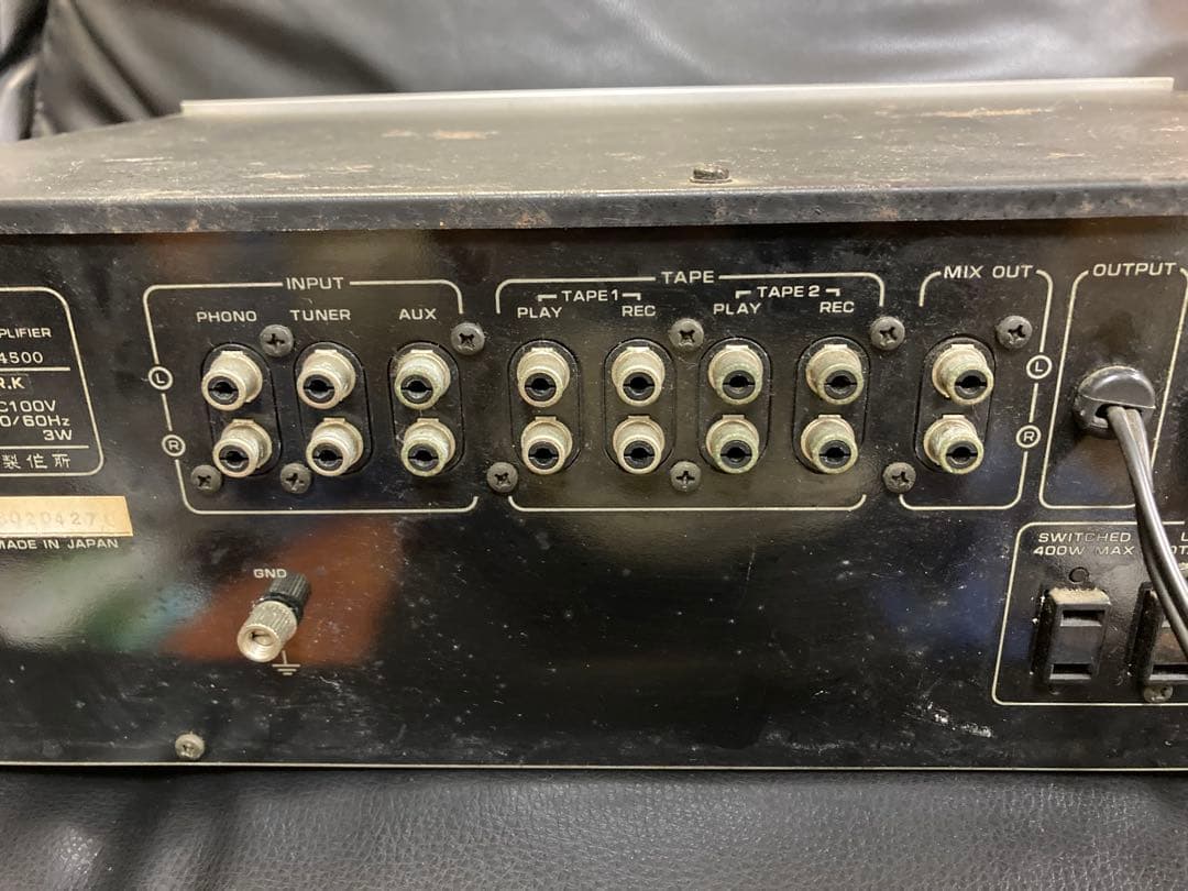 Lo-D コントロールアンプ HCA-4500日立プリアンプ