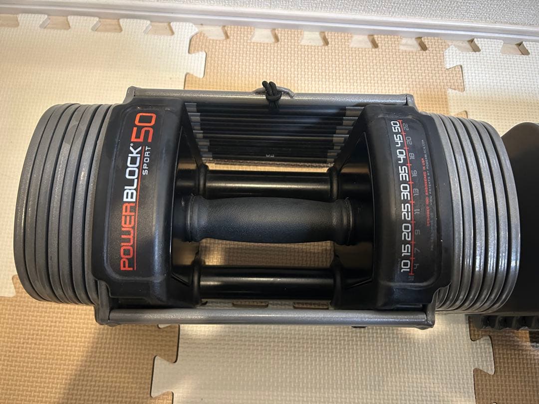 パワーブロック　ダンベル　ペア　可変式　22キロ　中古　美品
