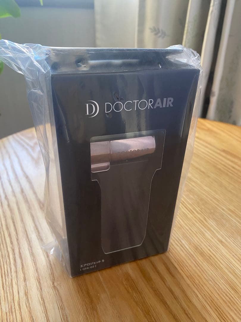 ドクターエアー　エアロジェットS ハンディファンGFA-02 プレミアムブラック