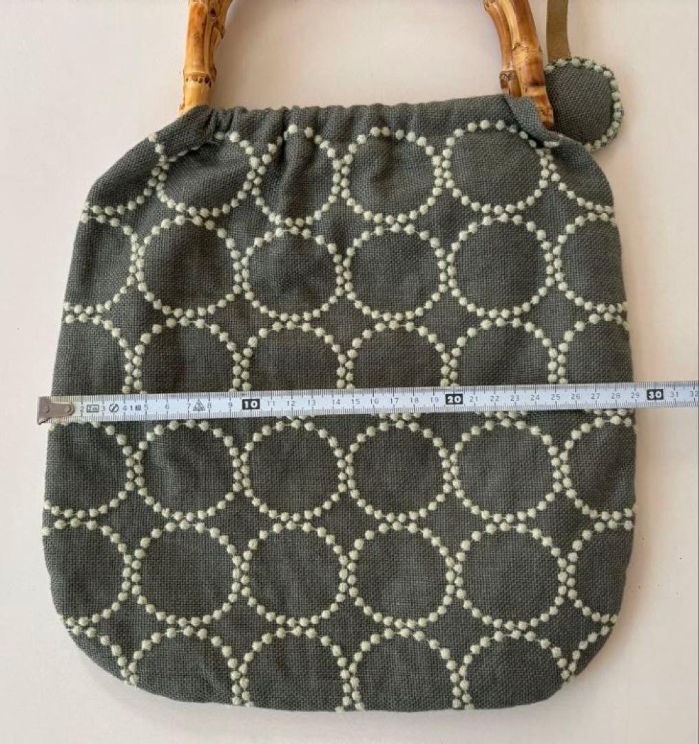 【ハンドメイド/ミナペルホネン】バンブーバッグ　タンバリン他