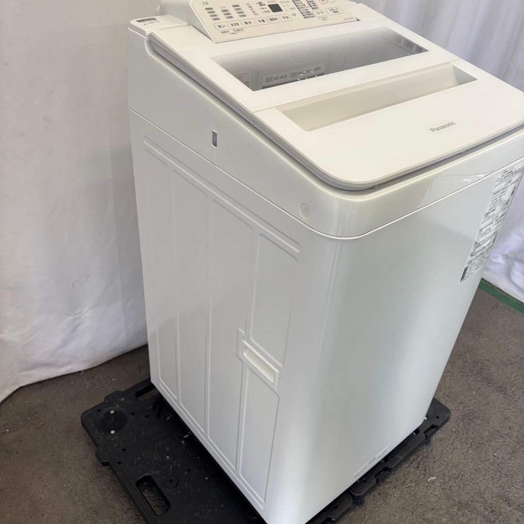241⭕️洗濯機　パナソニック　7キロ　綺麗　安い　中古　設置無料　冷蔵庫セット割