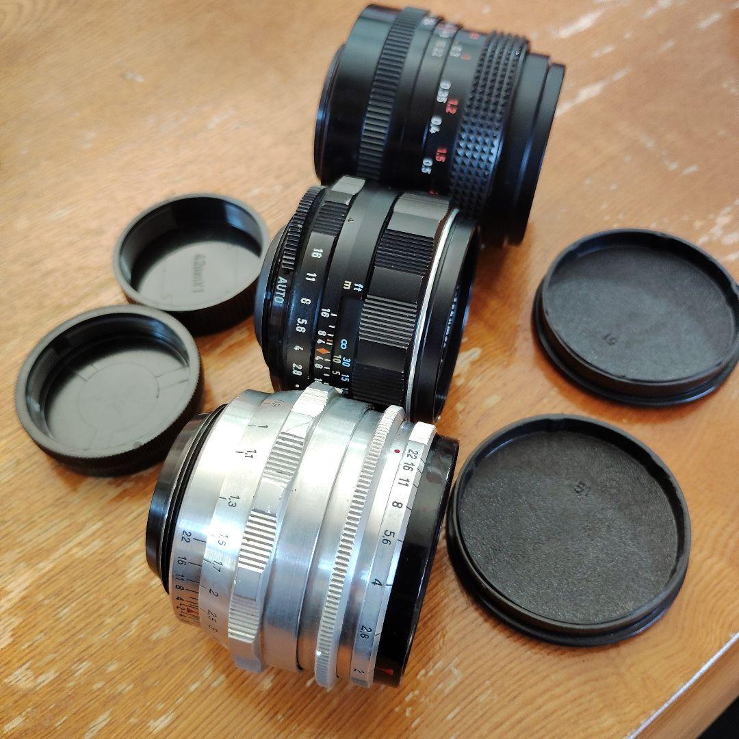 オールドレンズ M42マウント3本セット