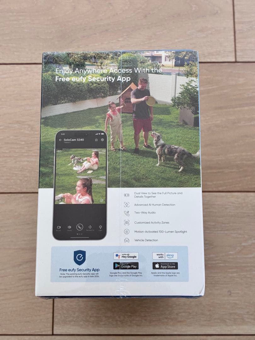 新品未開封◆eufy Security SoloCam S340 防犯カメラ