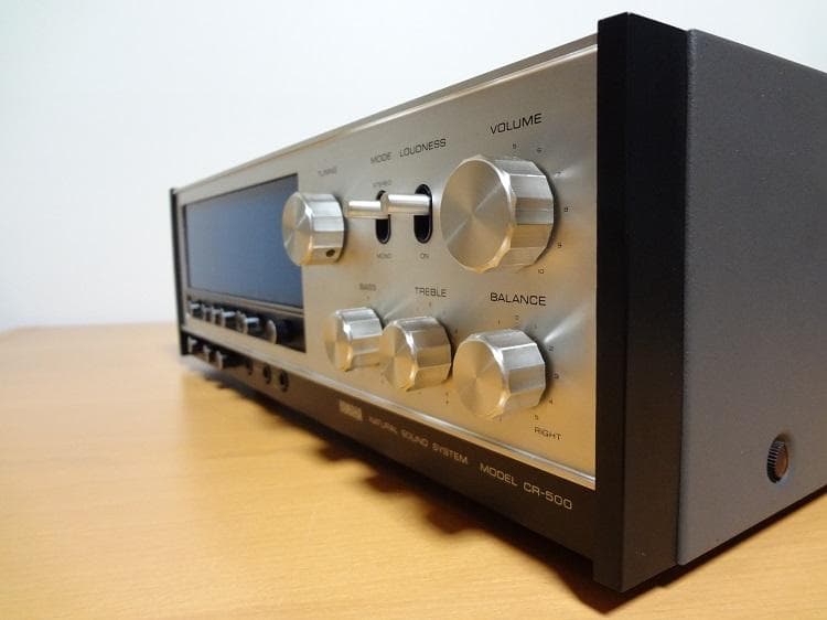 YAMAHA CR-500 レシーバー　　 1971年製 傷の少ない美品