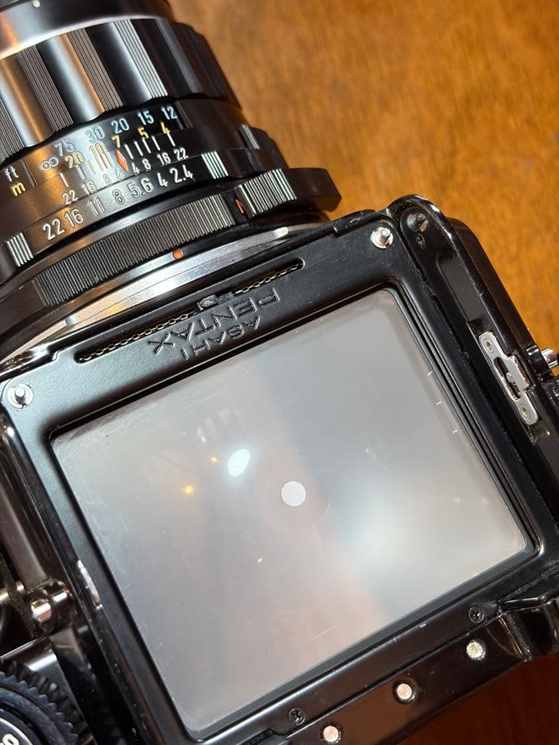 Pentax6×7 105mmf2.4 55mmf4 バケペン　完全動作品