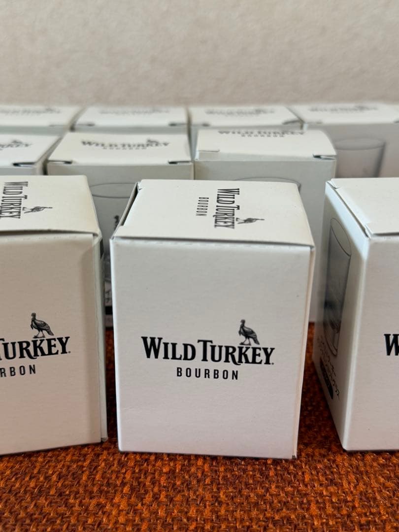 WILD TURKEY BOURBON ショットグラス　14個セット